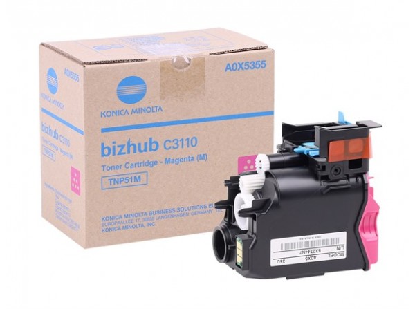 Konica Minolta TNP-51 Orjinal Kırmızı Toner C3110 (A0X5355)